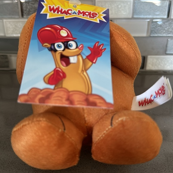 Whac-A-Mole Plush / Mattel Games / 9” / BRAND NEW - Picture 11 of 15